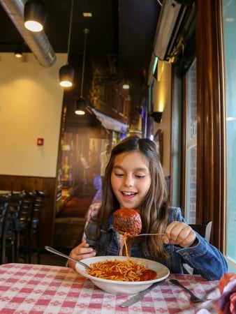Dinner at Nico’s Little Italy., Manhattan, Kansas